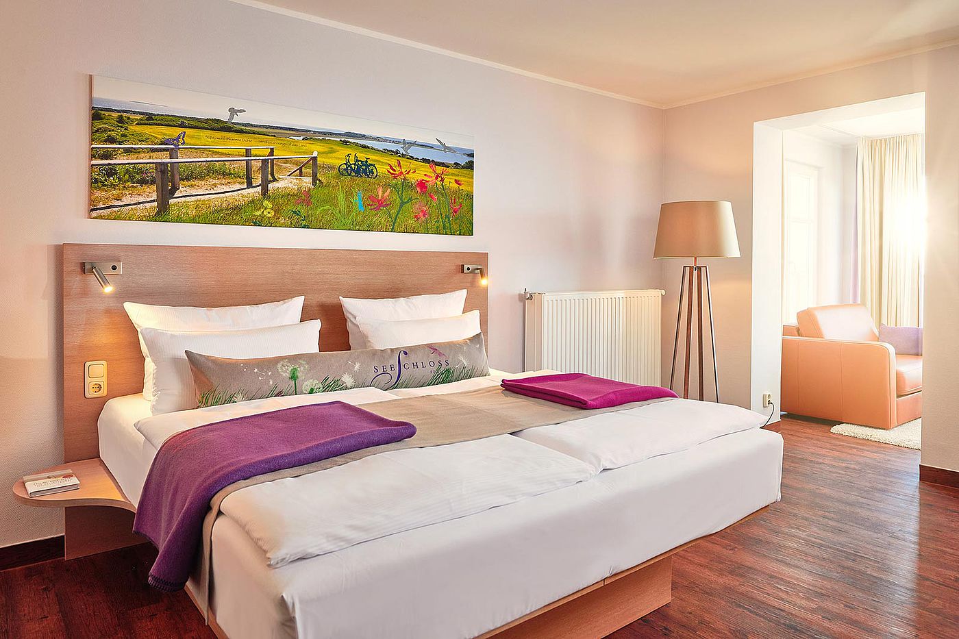 Comfortzimmer mit direktem Ostseeblick