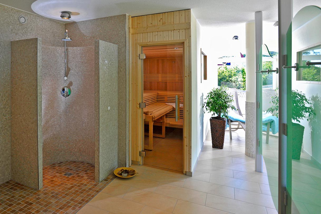 Sauna mit Ostseeblick